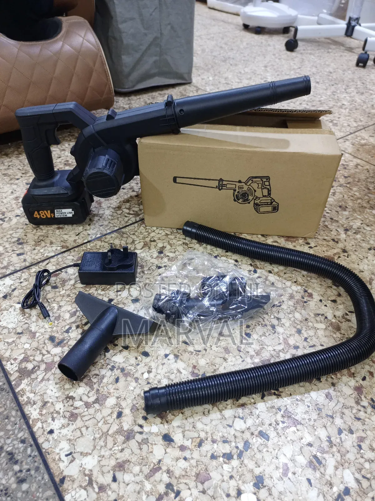 Cordless / Rechargeable Air Blower and Vacuum Cleaner