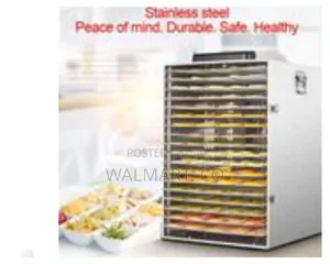 Stainless Steel 18 Tray Layers Food Dehydrator