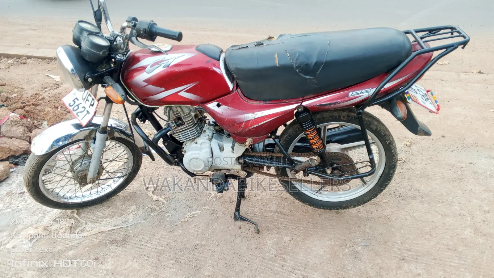 Bajaj CT 110X 2022 Red