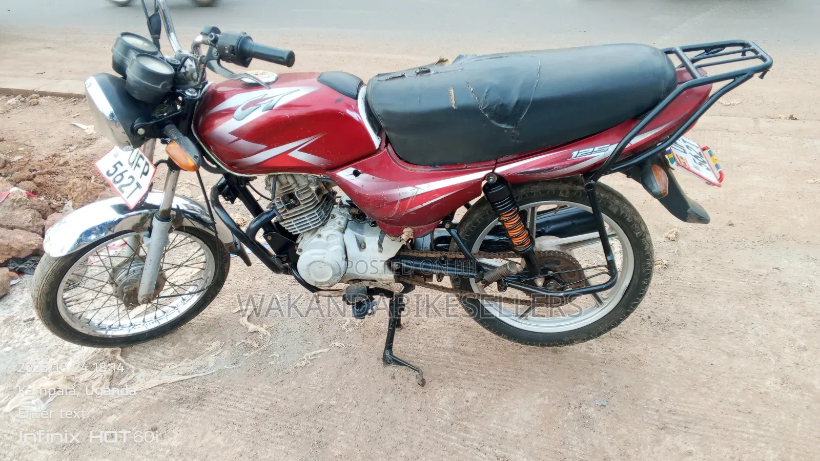 Bajaj CT 110X 2022 Red