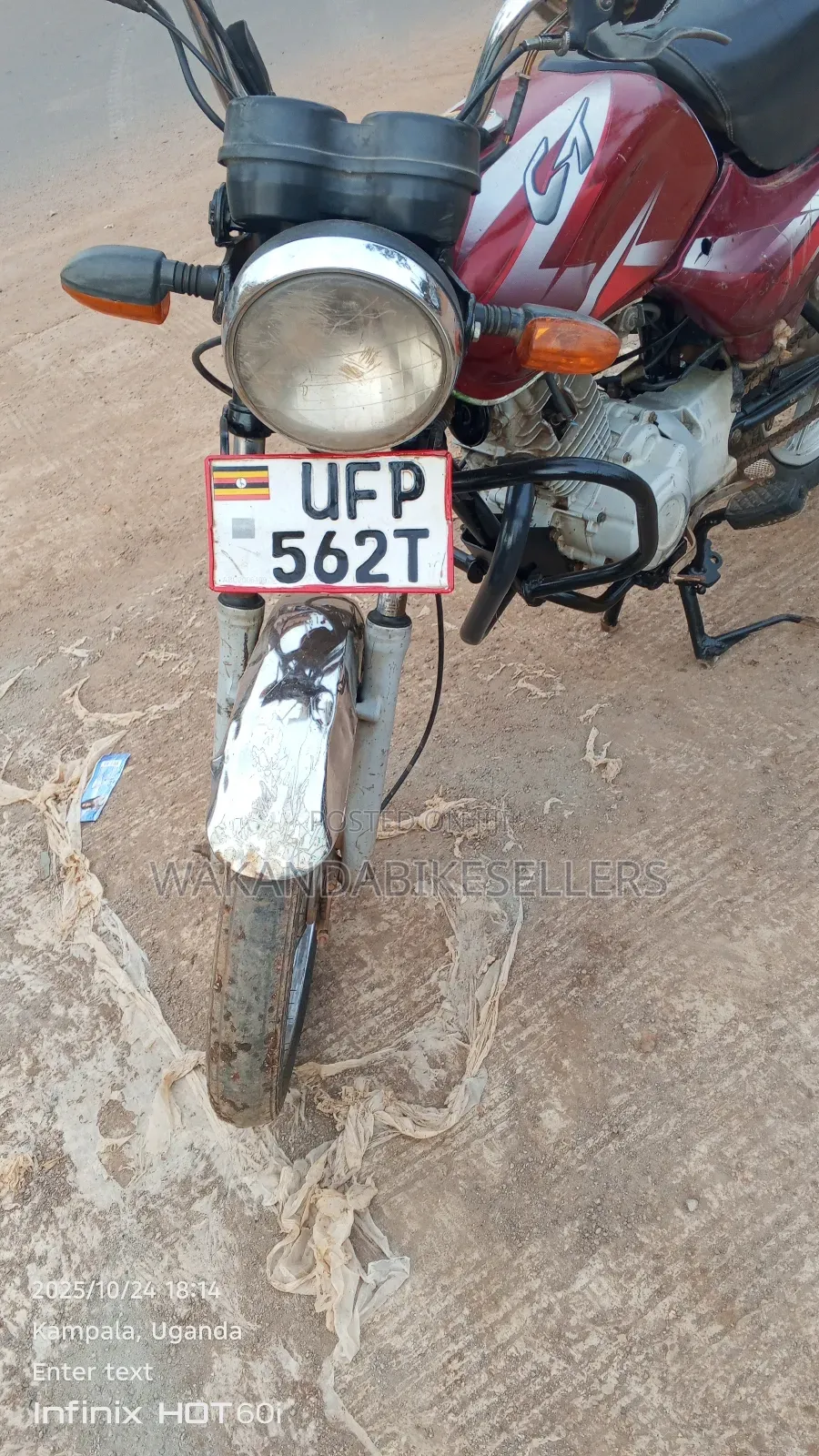 Bajaj CT 110X 2022 Red
