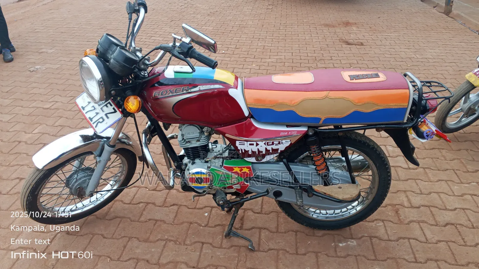 Bajaj Boxer 2019 Red