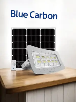 100w Blue Carbon Radar Solar Flood Light Model2030ip65