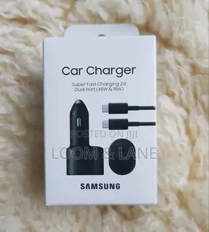 Super Fast Charging 2.0 Dual Ports(45w 15w) Car Charger