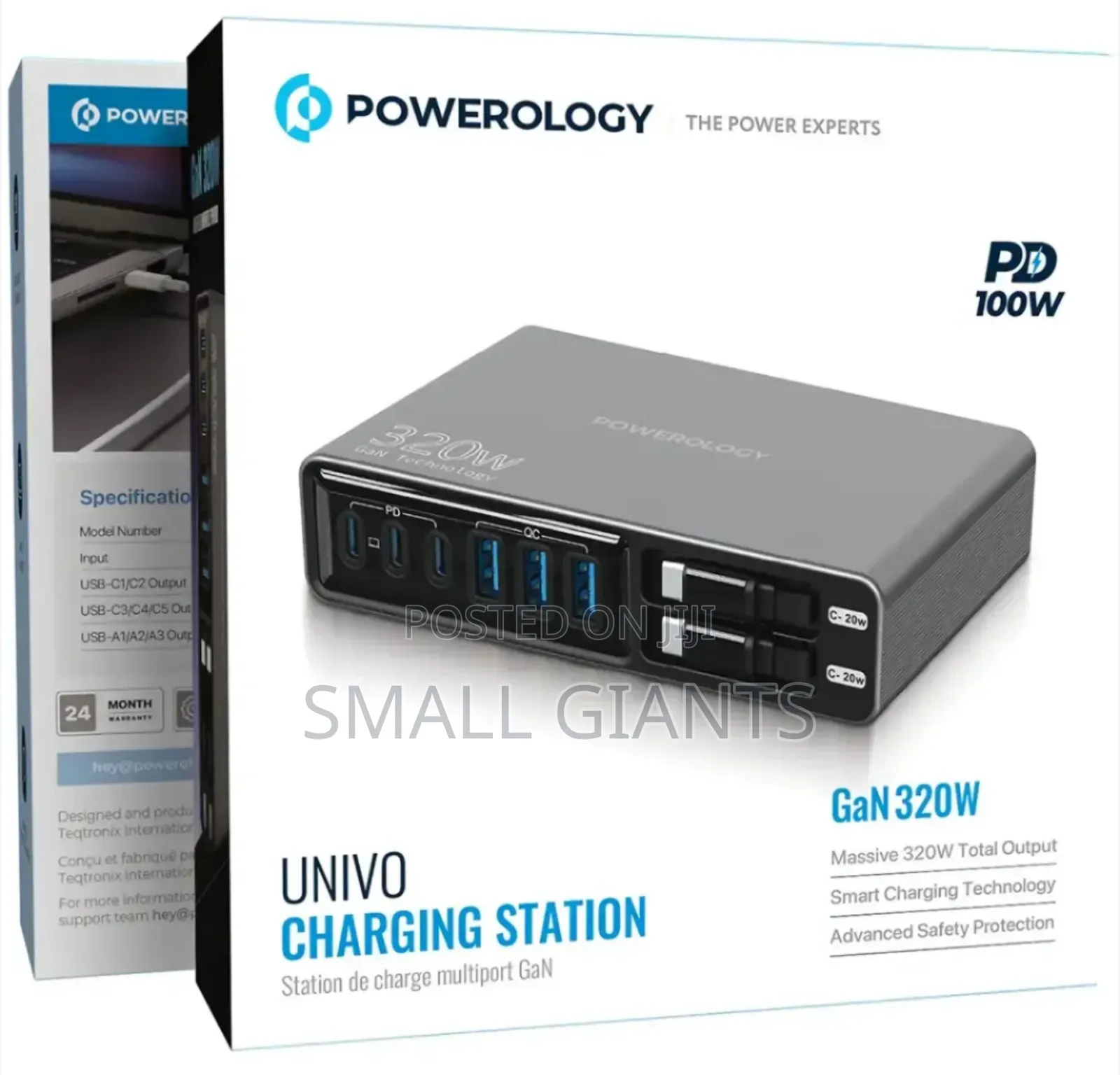 Powerology Univo Charging Station Pd 100w
