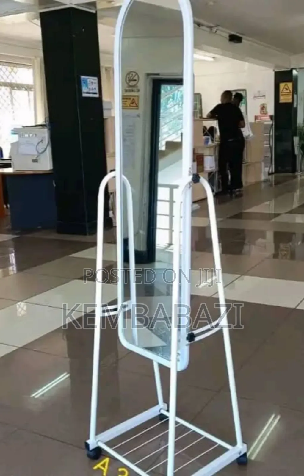 Portable Standing Dressing Mirror.