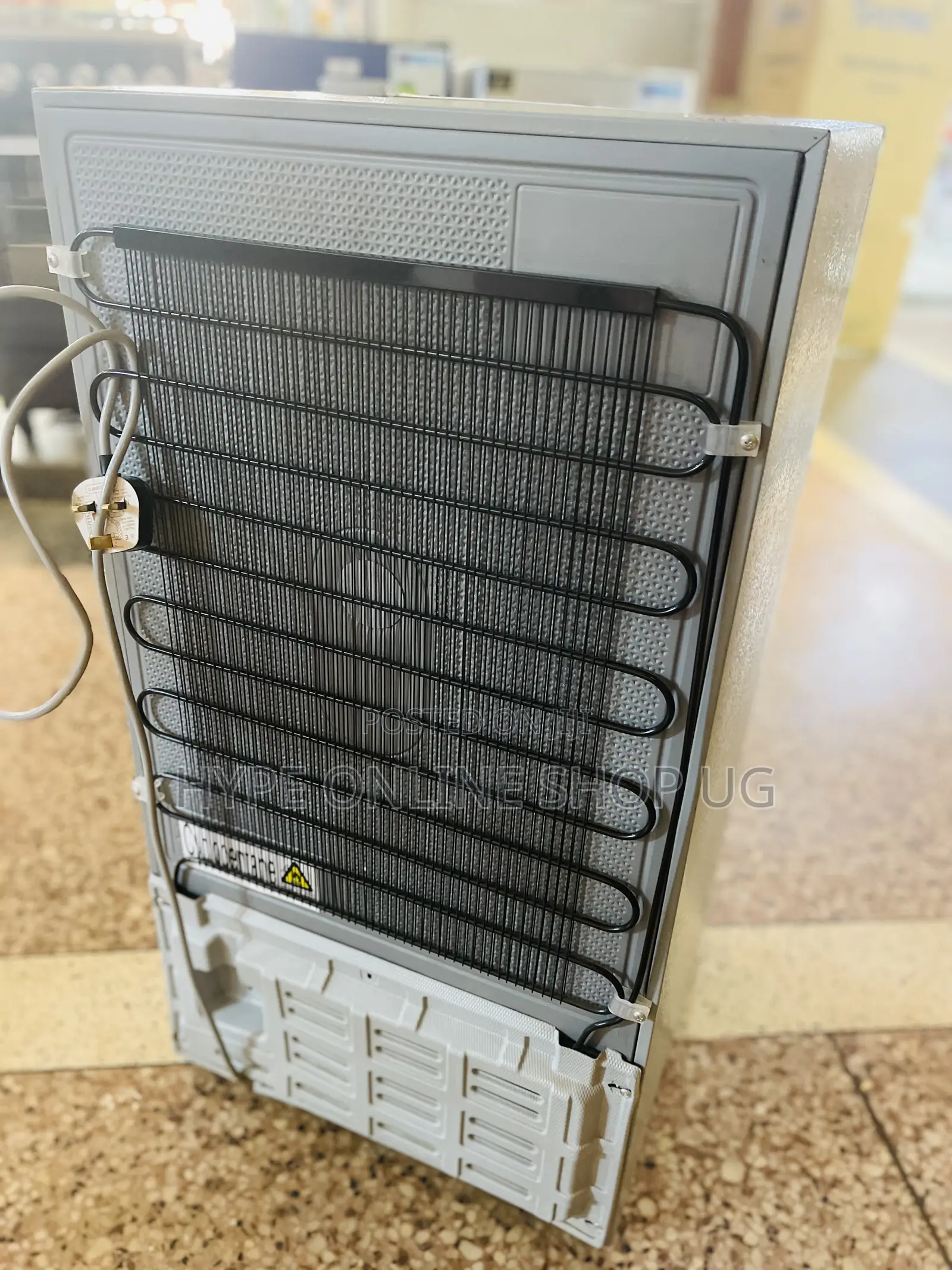 120l Silver Adh Double Door Fridge