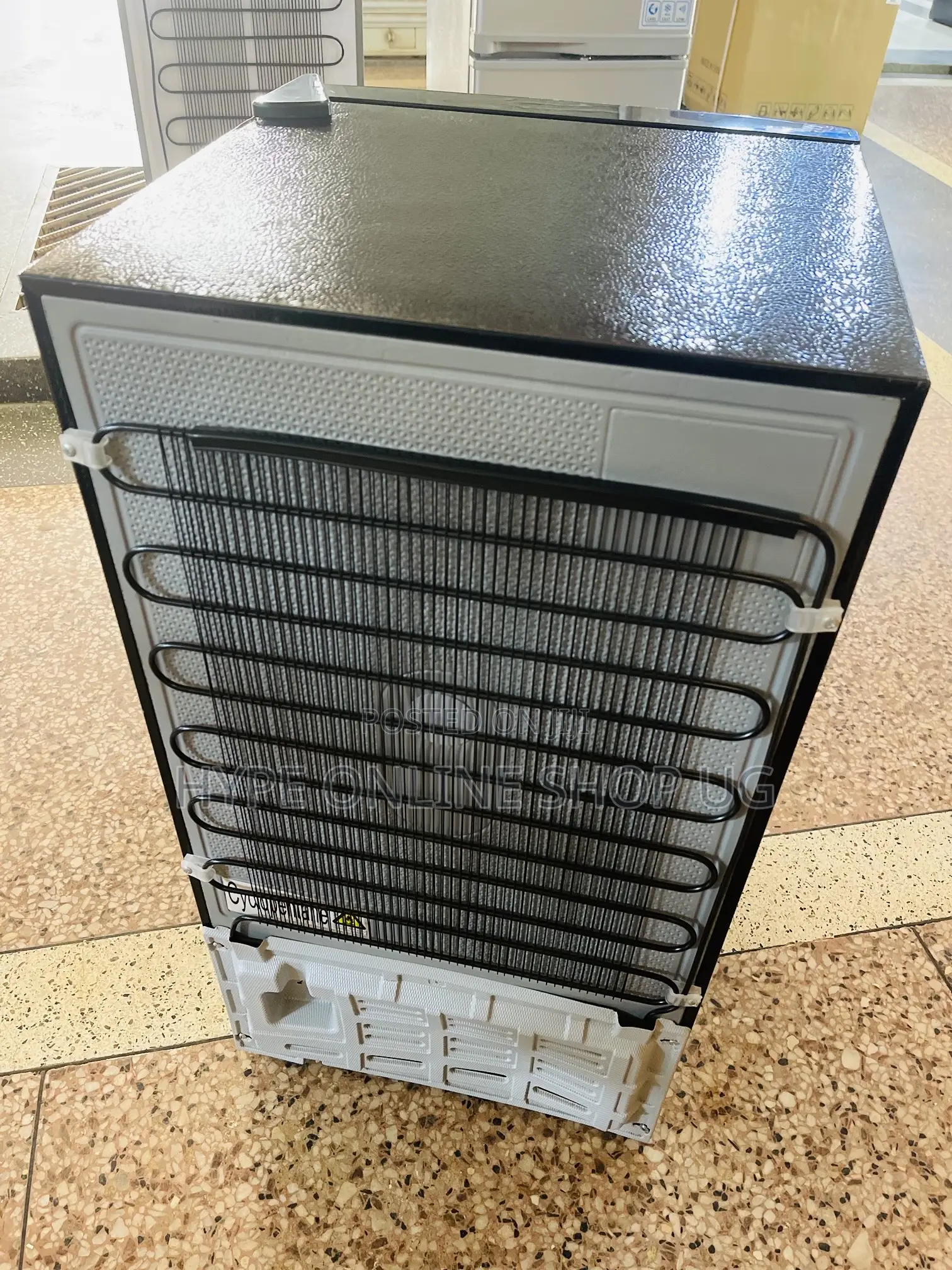 120l Blue Adh Double Door Fridge