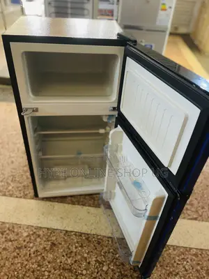 120l Blue Adh Double Door Fridge