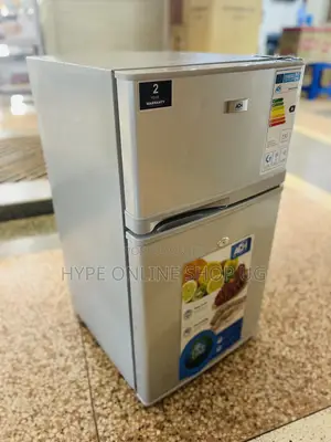 Brandnew Silver 120l Adh Double Door Home Refrigerator