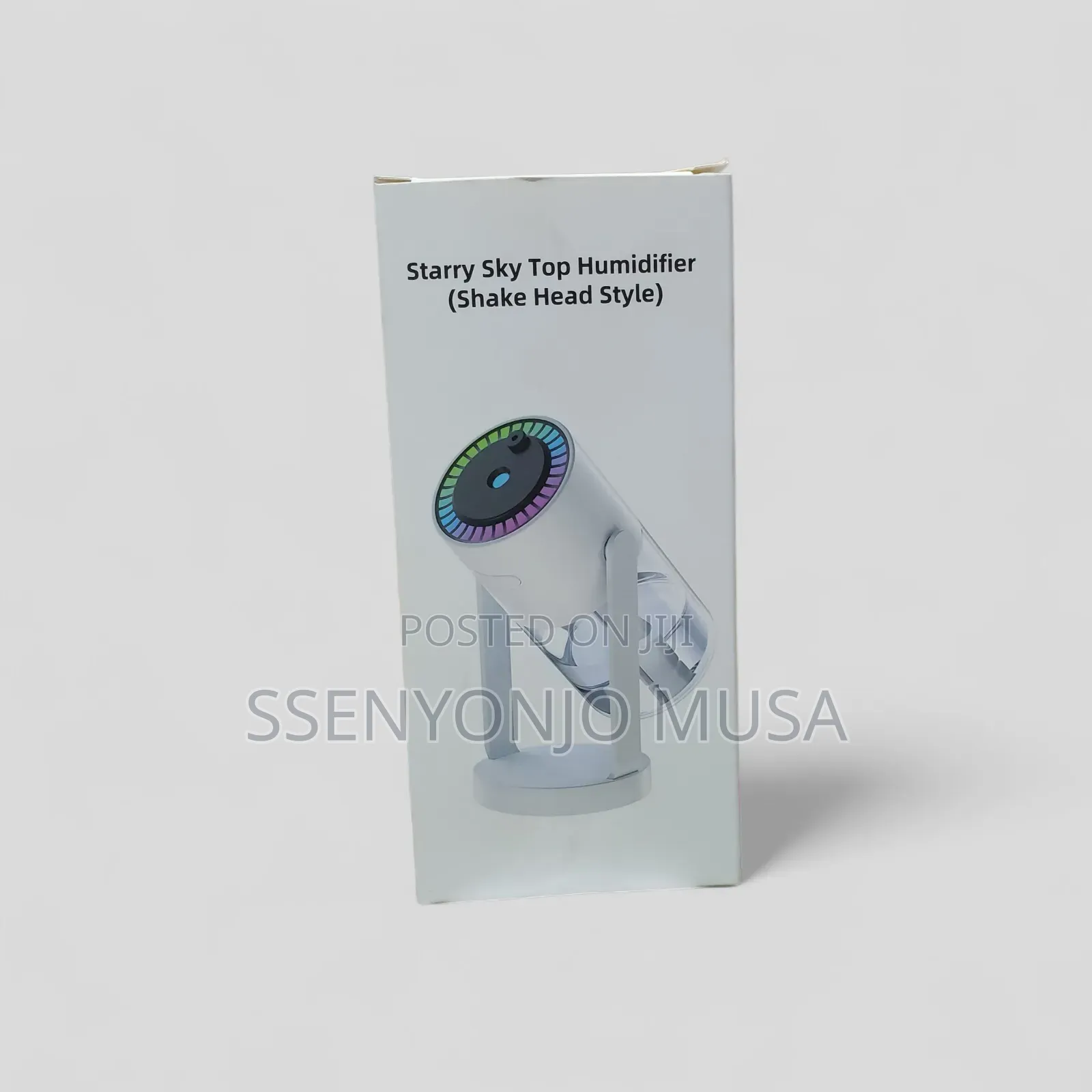 Mini Air Humidifier With Starry Sky Night Light
