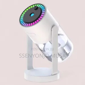 Mini Air Humidifier With Starry Sky Night Light