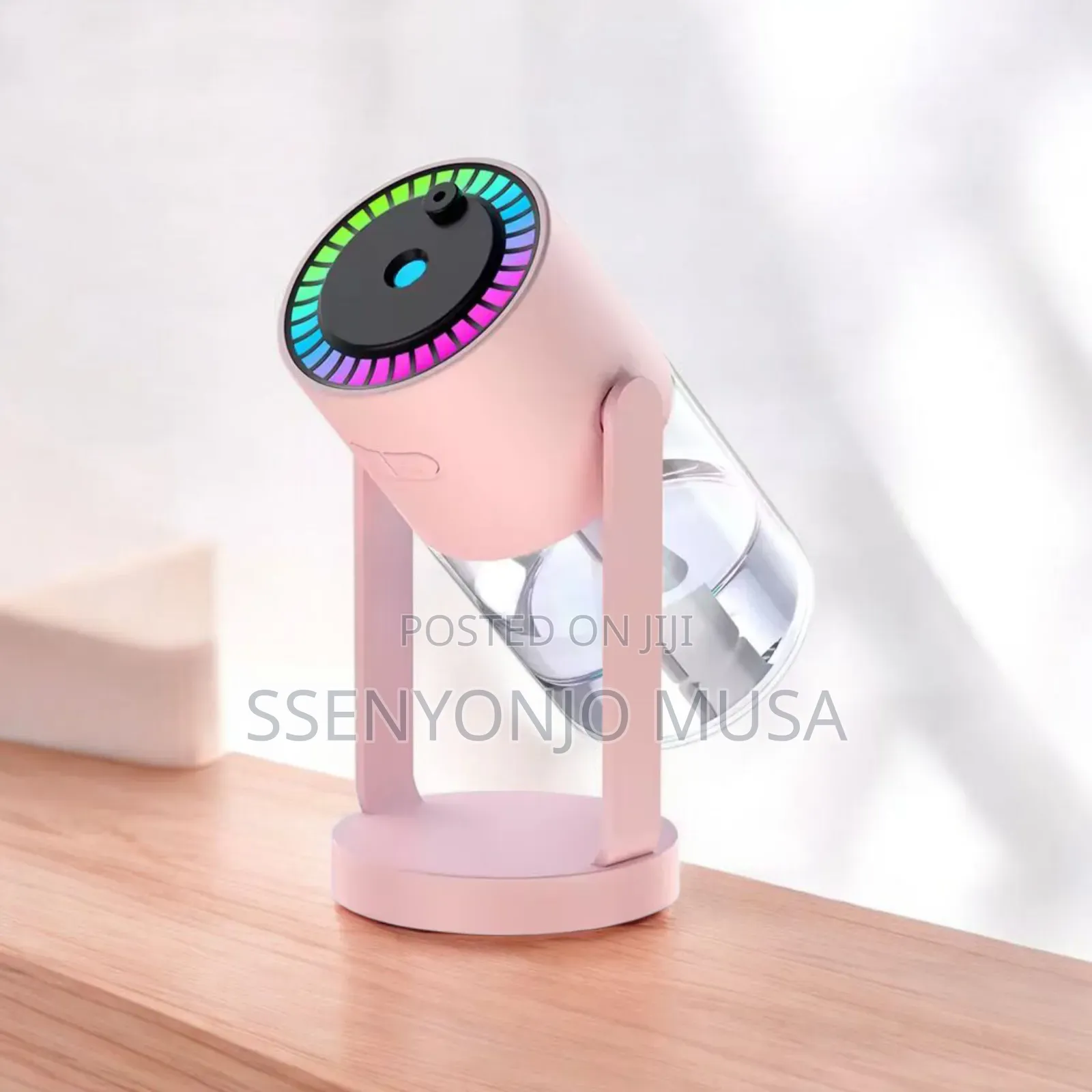 Mini Air Humidifier With Starry Sky Night Light