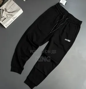 Black Squad Sweater Pants