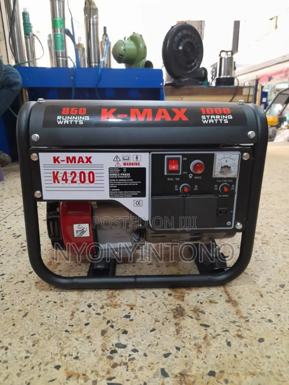 K-Max 1kw Petrol Powered Generator