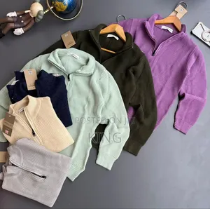 Strong Style Quarter Zip Sweaters