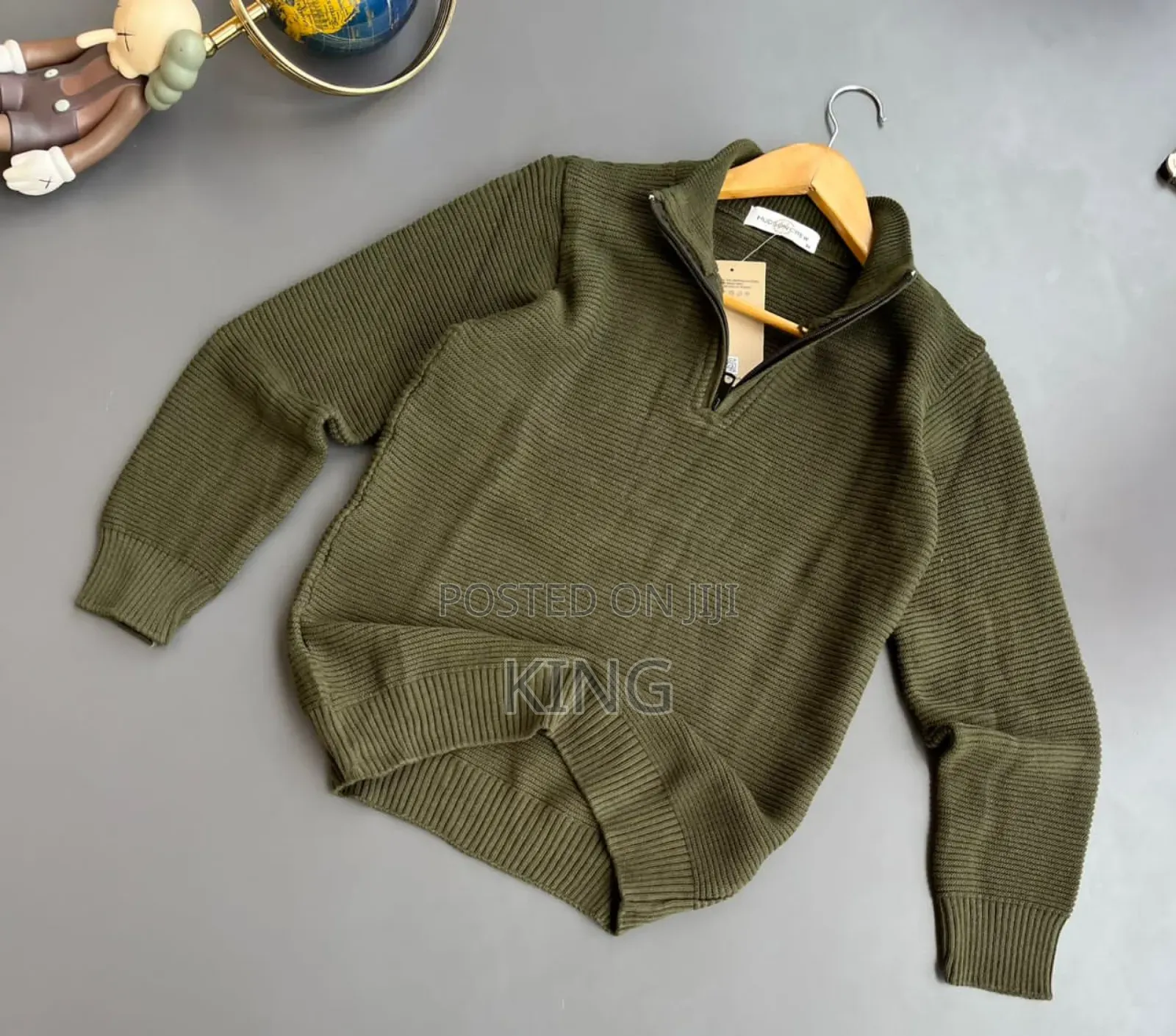 Strong Style Quarter Zip Sweaters