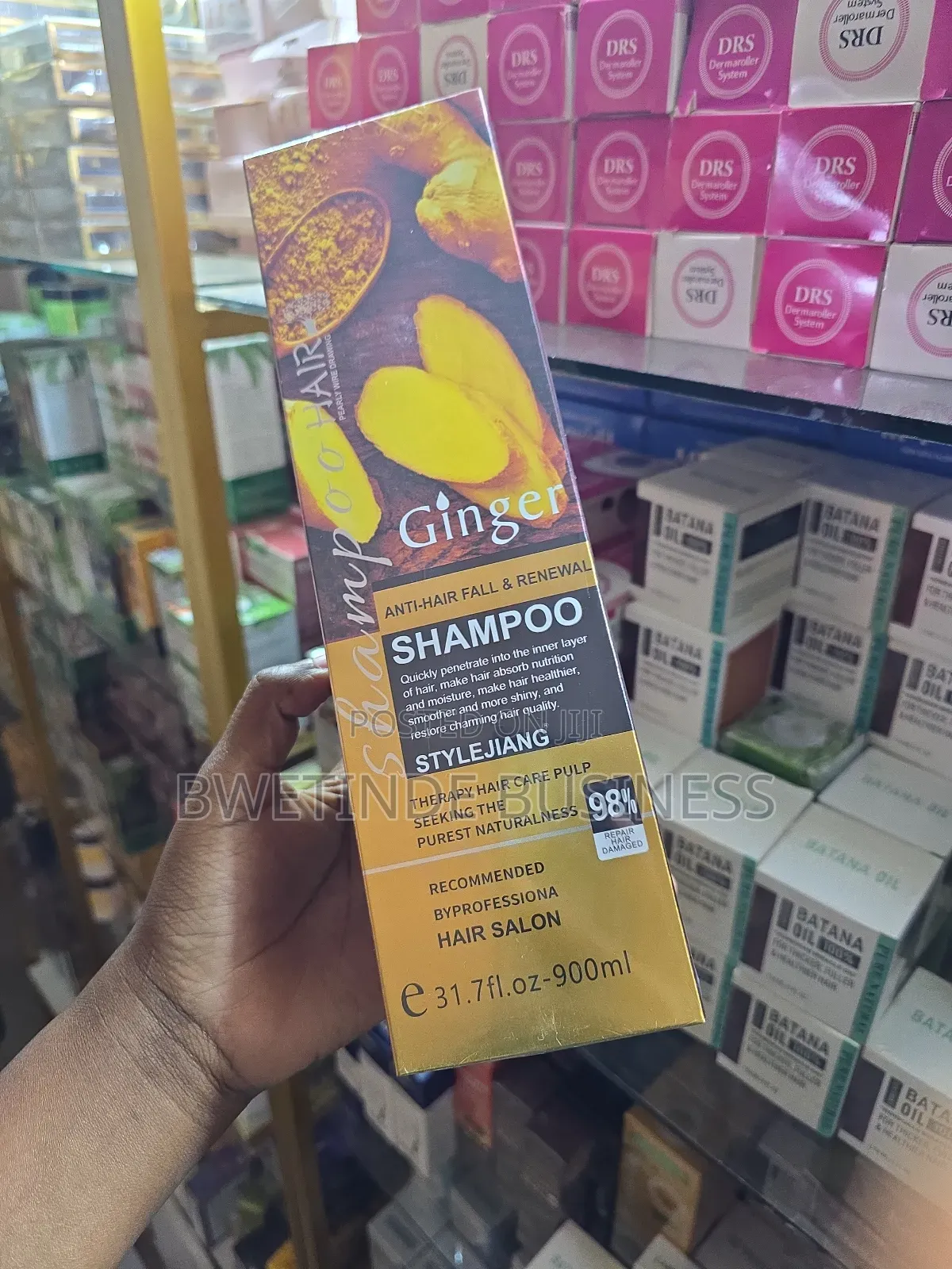 Ginger Hair Growth Shampoo
