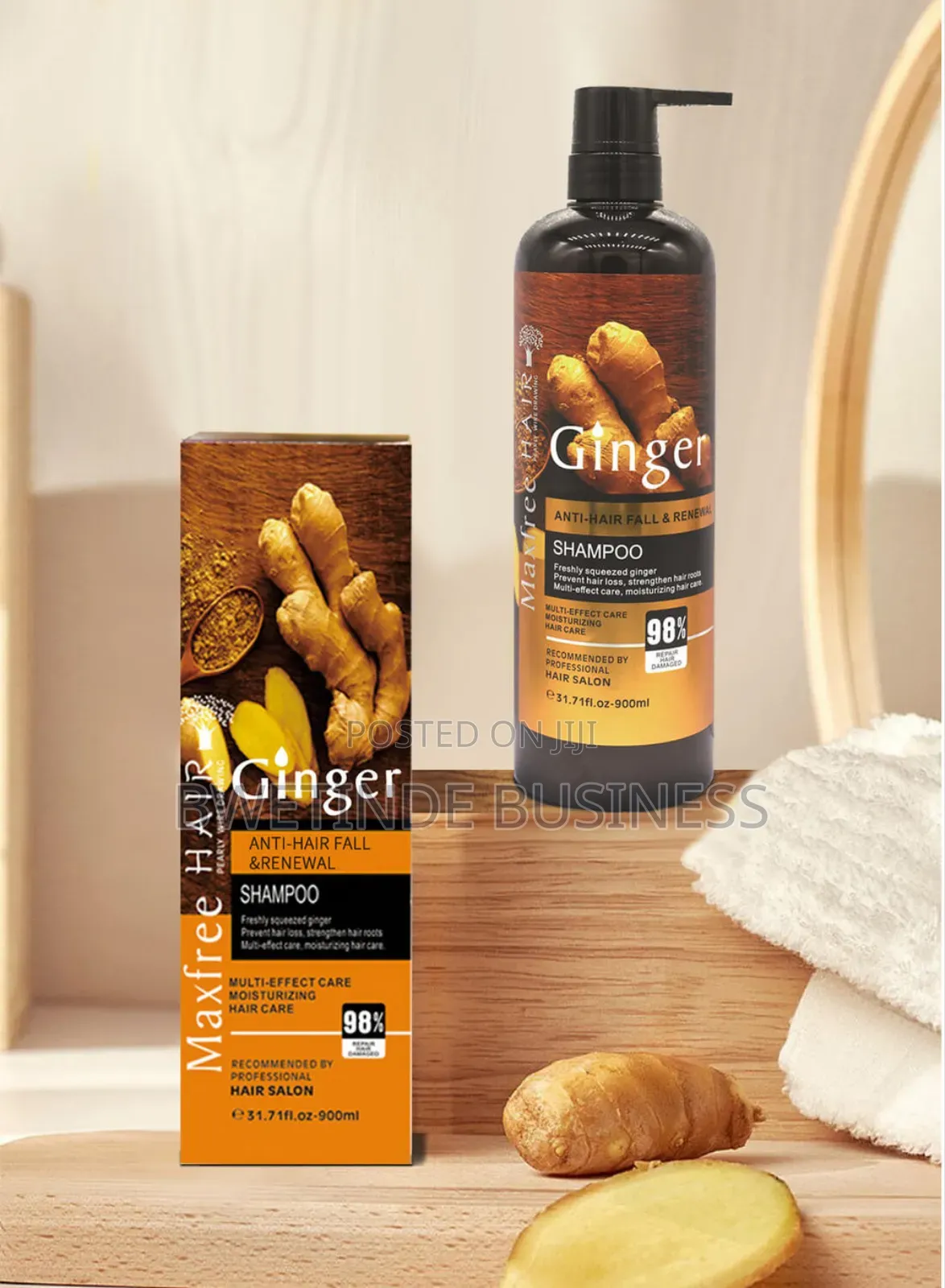 Ginger Hair Growth Shampoo