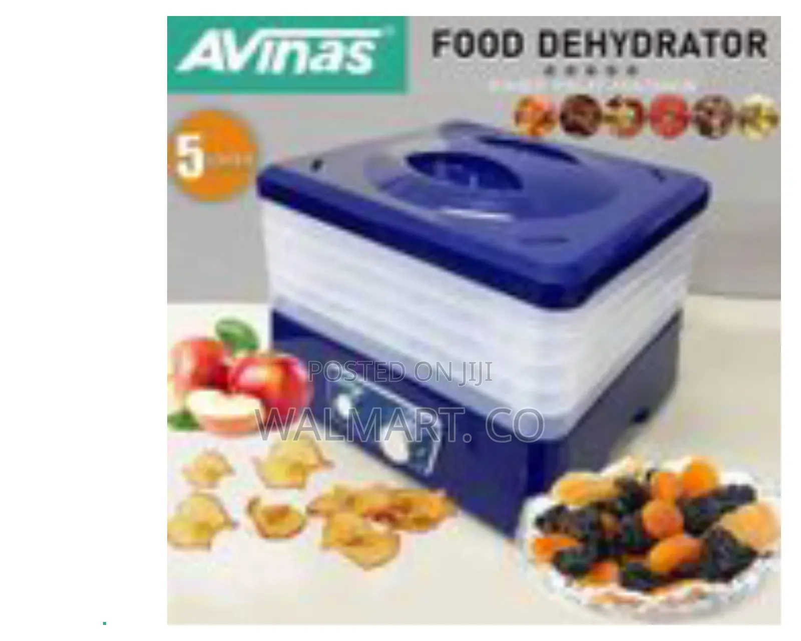 Avinas Food Dehydrator Fruit Dryer-5 Layers