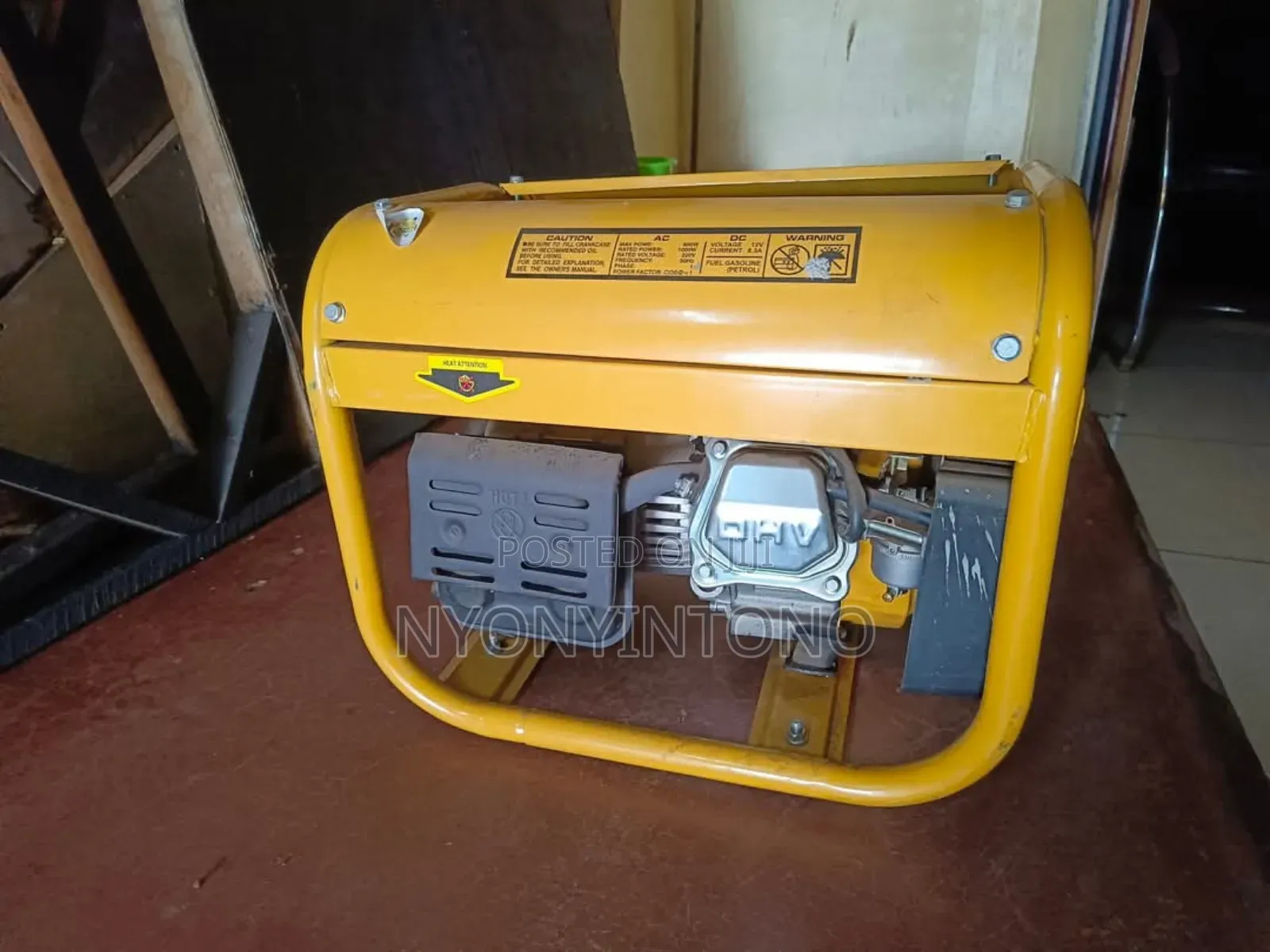 K- Max 1kva Gasoline Generator K-4500