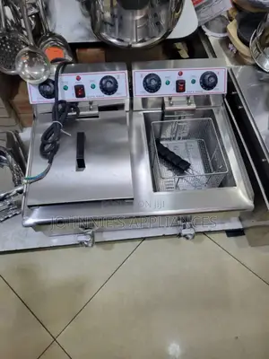 Commercial Electric Double Deep Fryer 36l