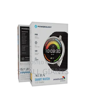 Powerology Aura Smart Watch With 1.73" Amoled Screen