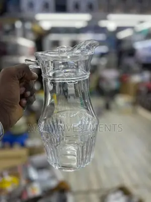 A Transparent Glass Jug