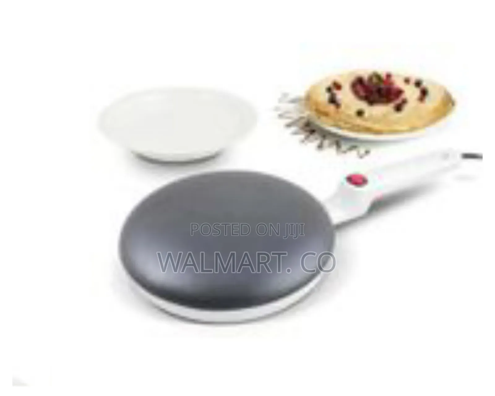 Nonstick Chapatti Pancake Crepe Maker 20 Cm-White,Black