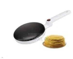 Nonstick Chapatti Pancake Crepe Maker 20 Cm-White,Black