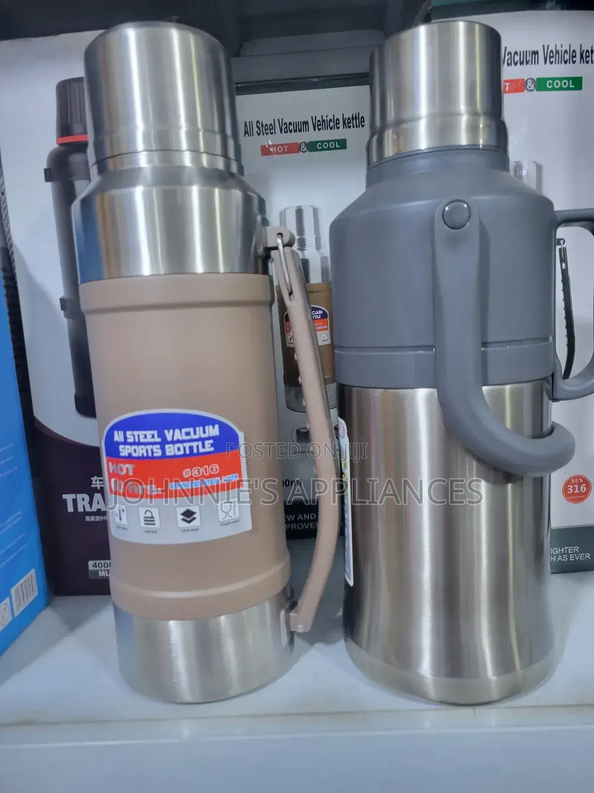 Stainless Steel Vacuum Flask (Hot Cold)