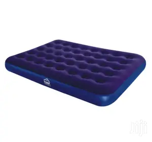 Campmaster Double Flocked Inflatable Air Bed