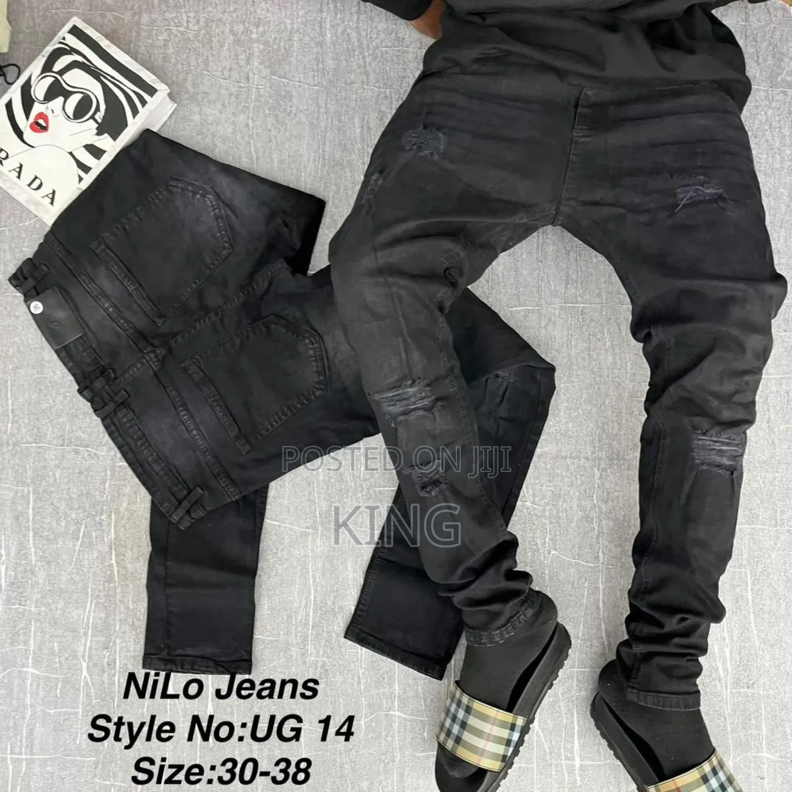 Destroyed Denim Jeans