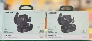 Green Lion Gm-85x 3in1 Wireless Microphone For Phone & Camera With Anc