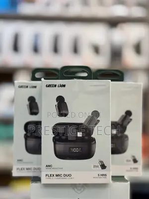 Green Lion Flex Mic Duo 2in1 Wireless Microphone Type C & iPhone