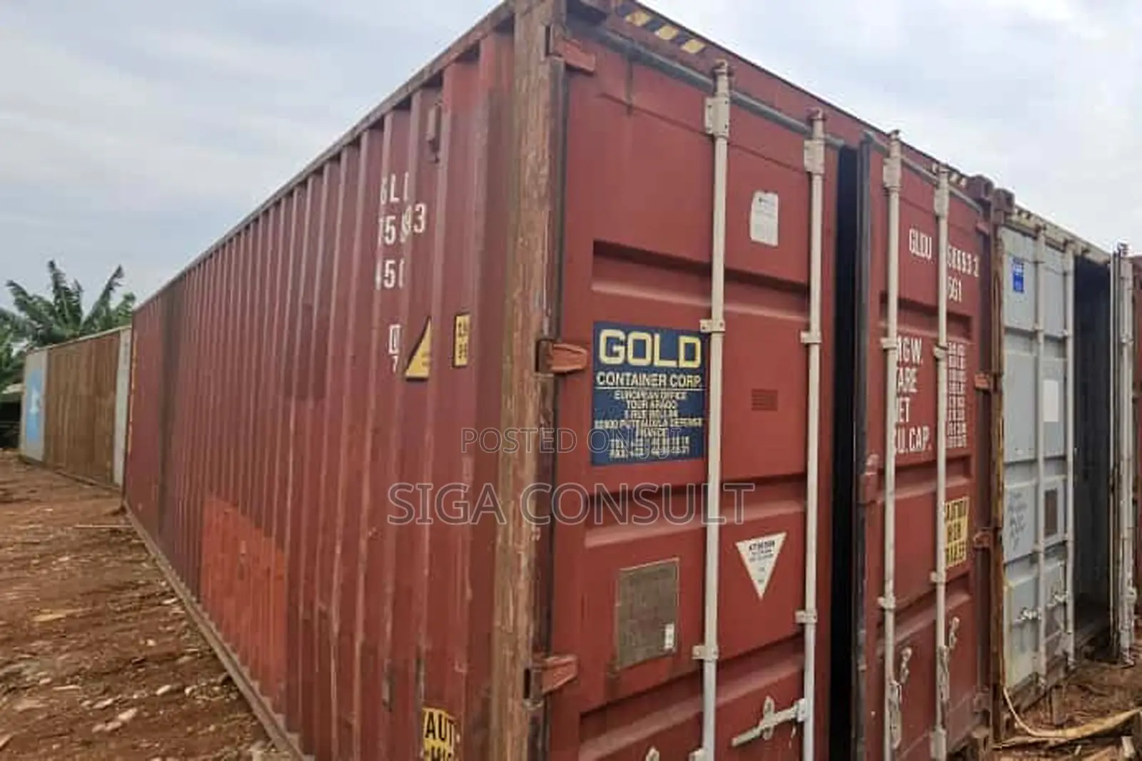 Standard 40ft Cargo Container Available for Sale.