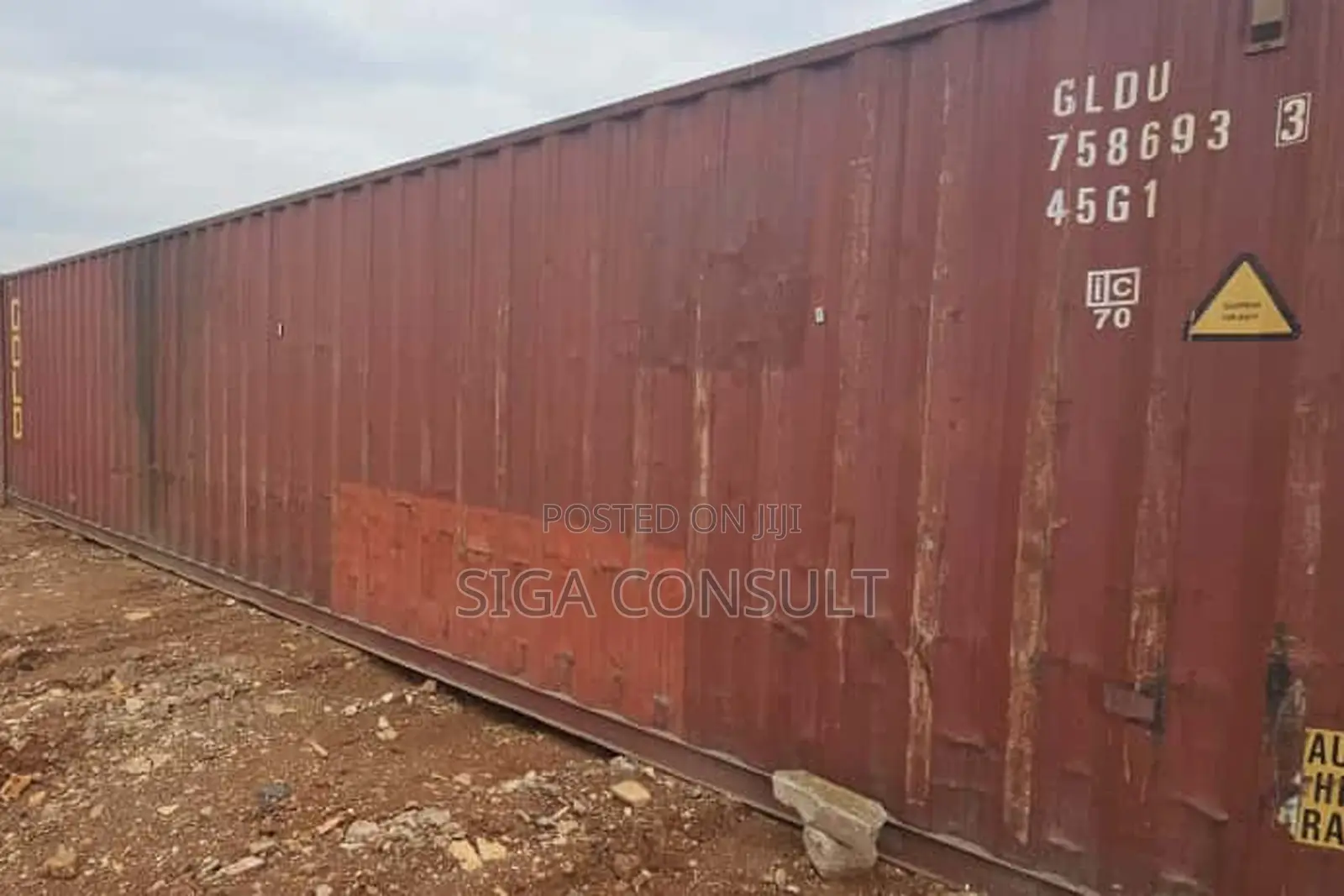 Standard 40ft Cargo Container Available for Sale.