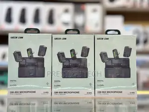 Green Lion Gm-90x 3in1 Wireless Button Microphone, 20m