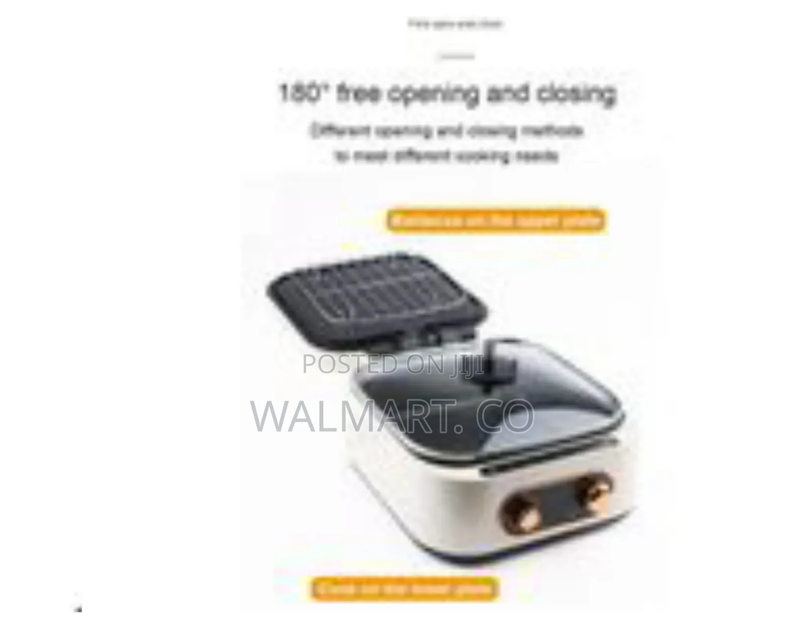 Electric Steak Pancake Pizza Oven Griddle Bake Pan