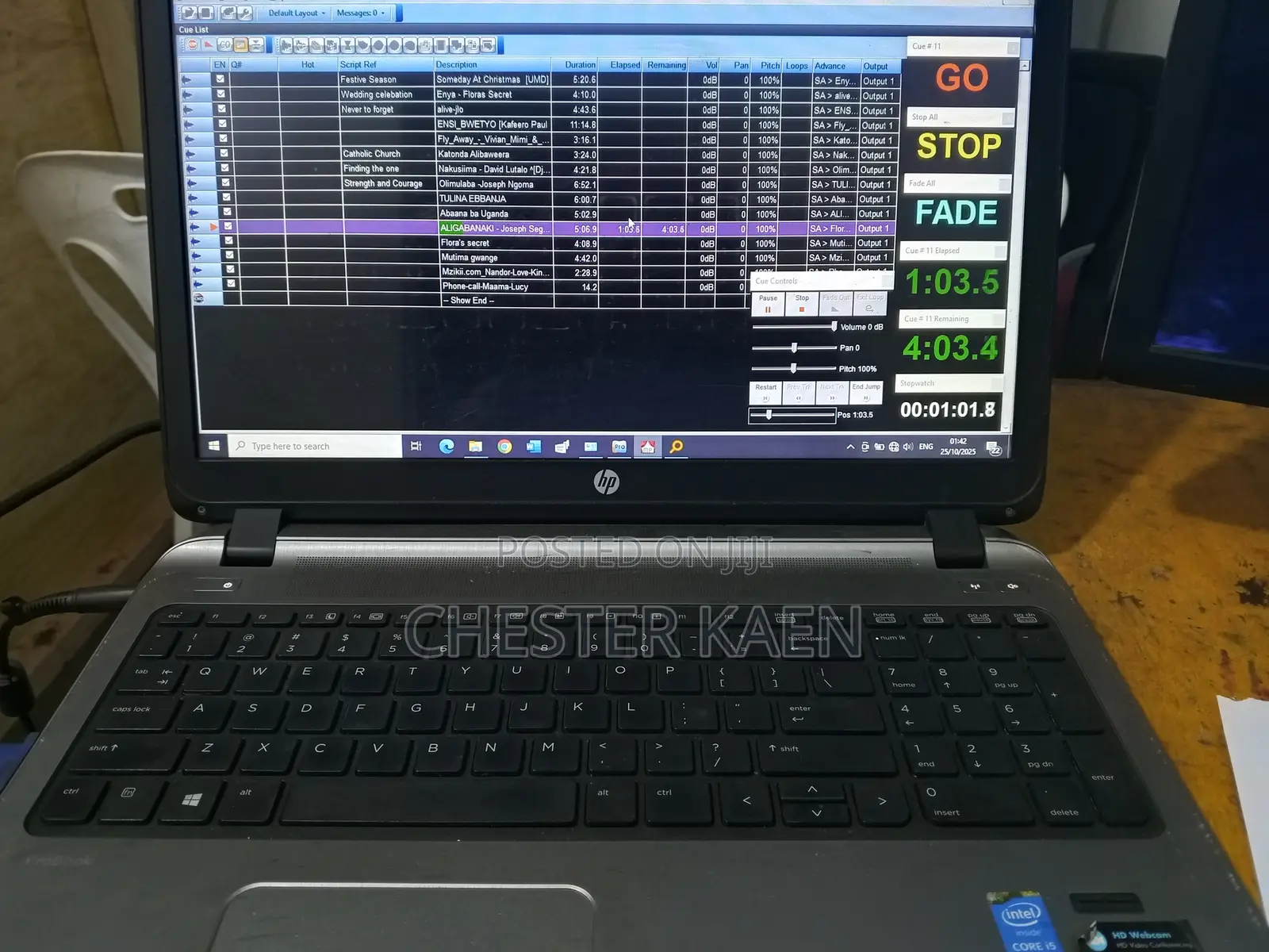 Sound Cue Software
