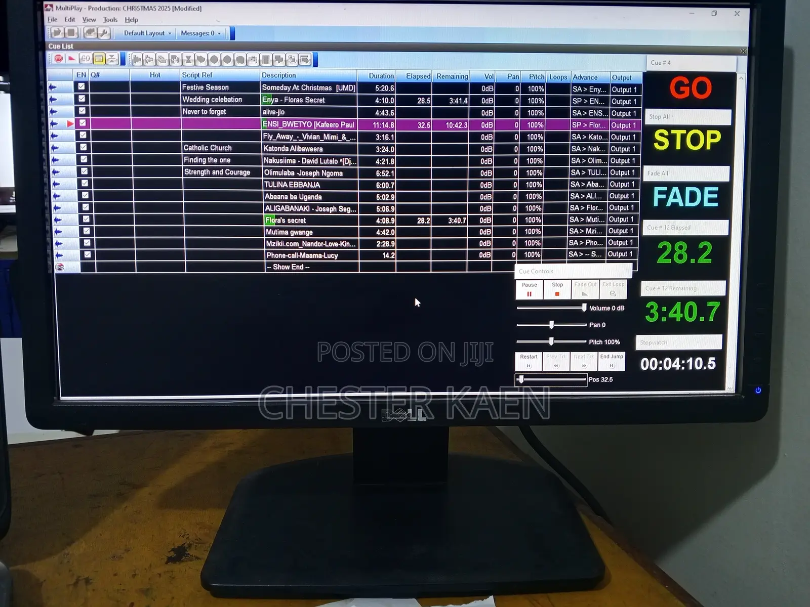 Sound Cue Software