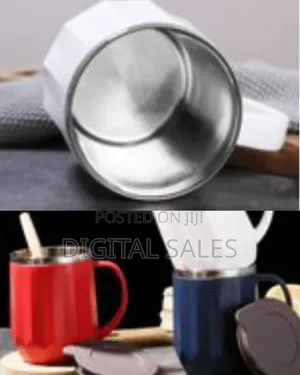 400ml Stainless Steel Office Coffee Mug Insulation Cup