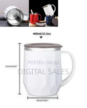 400ml Stainless Steel Office Coffee Mug Insulation Cup