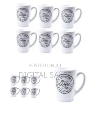 Luminarc 6 Pieces of Luminarc Tea/Coffee Mug/Cups