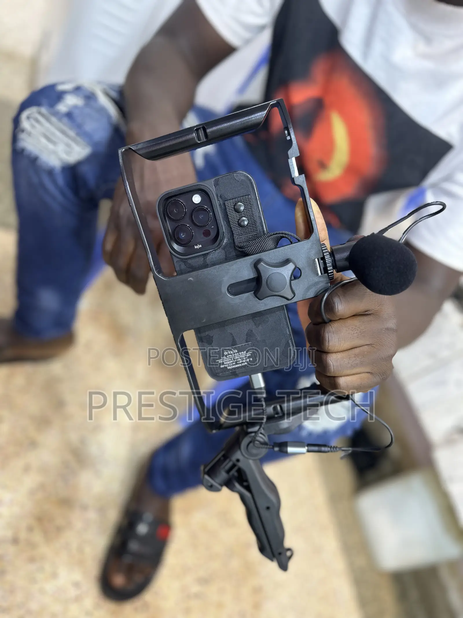 Plokama Video Making Kit Pk778 Dual Flash With Microphone For Vlogging