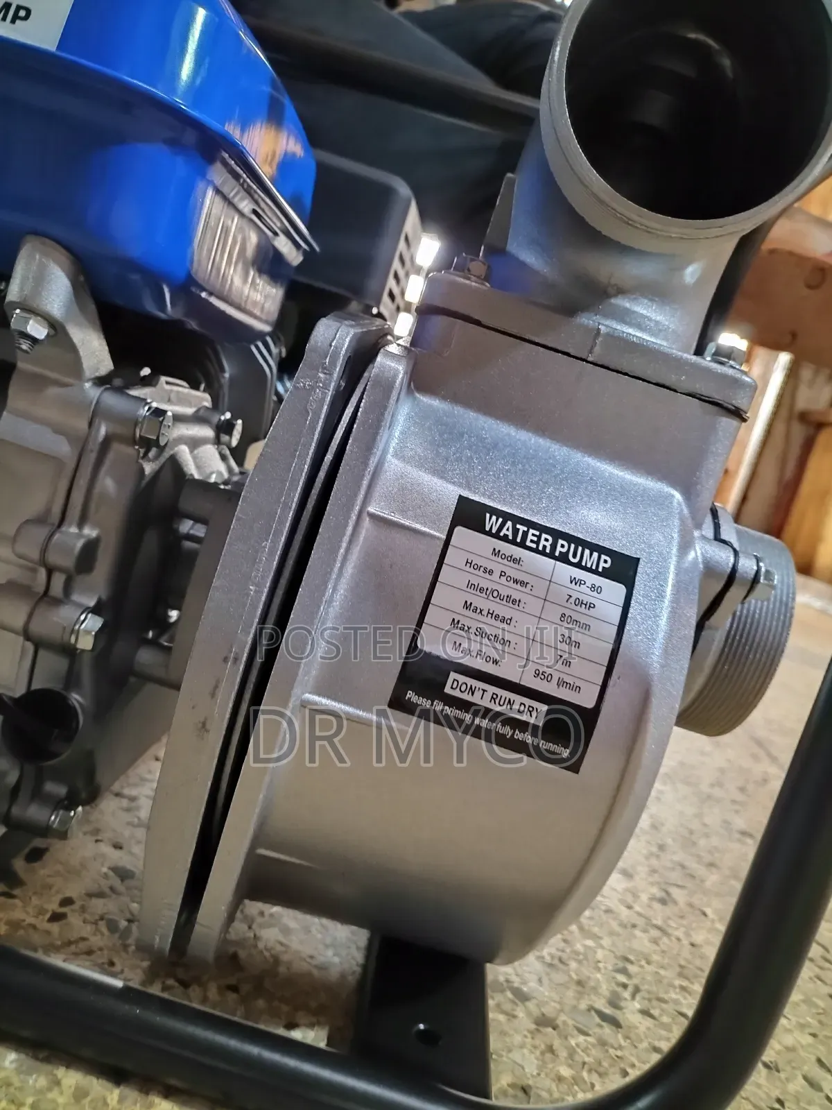 3" Agro Water Pump With Oil Sensor