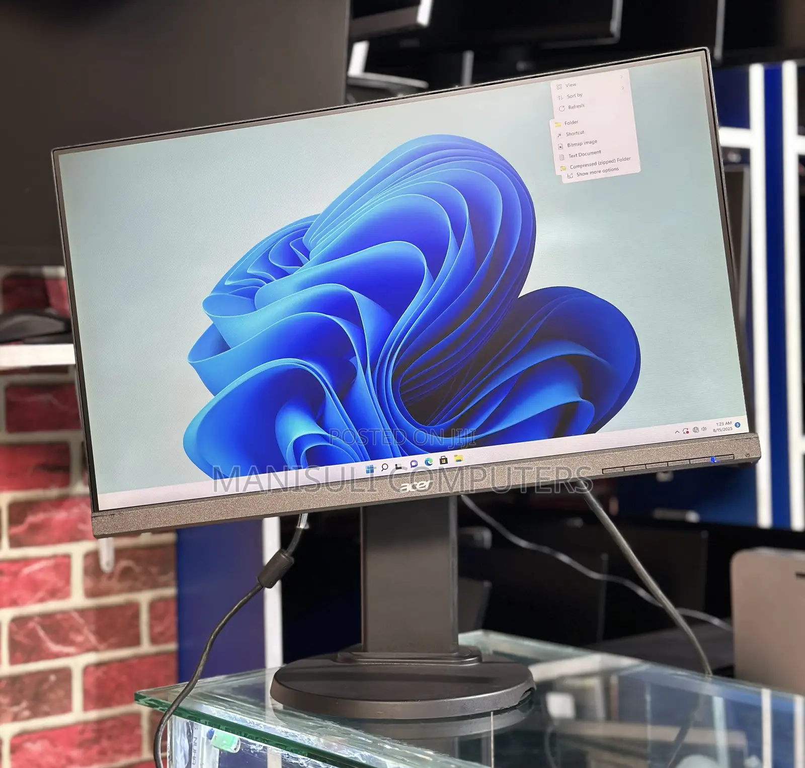 24 Inch Screen Ips Dp Div Vga Display 