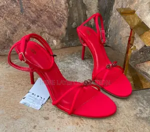 Women's Beaded Crossover Heels