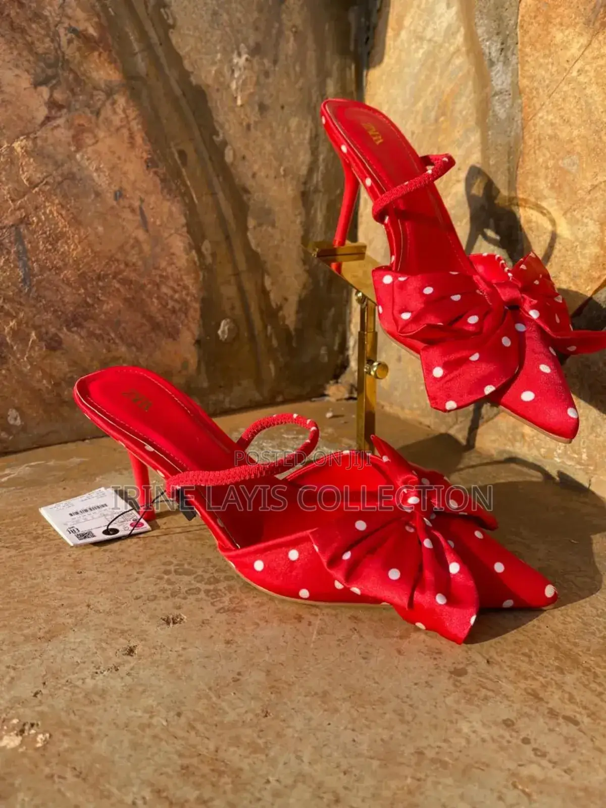 Dot Print Bow Heals