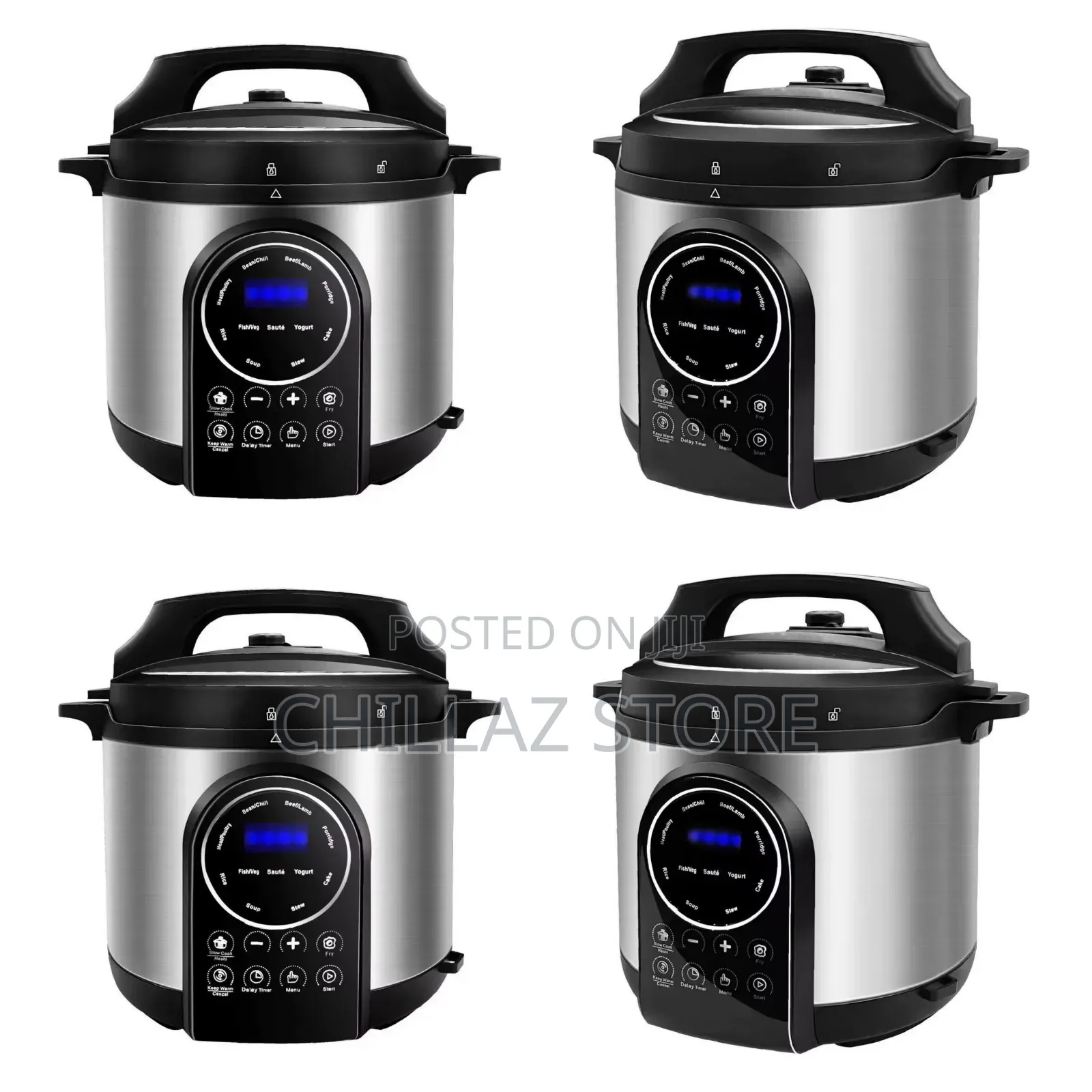 Electric Digital Induction Pressure Cooker.
